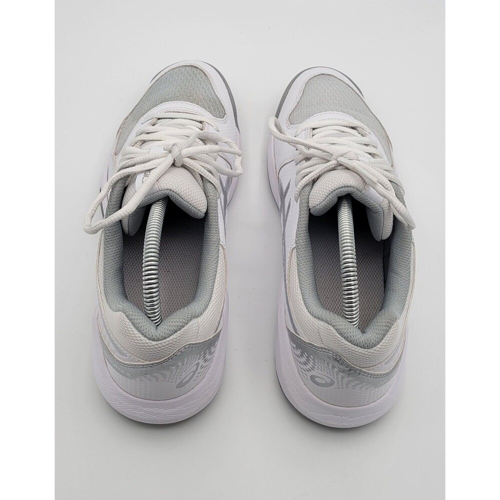 Asics Gel-Dedicate 8 Women's Size 9.5 White Grey Tennis Shoes - Picture 8 of 10